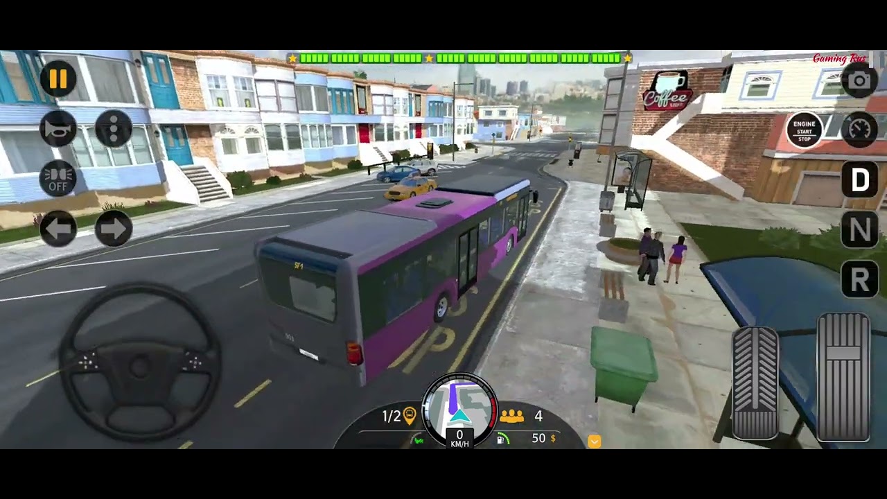 REALISTIC BUS DRIVING! 🚌 Navigating City Streets Like a Pro