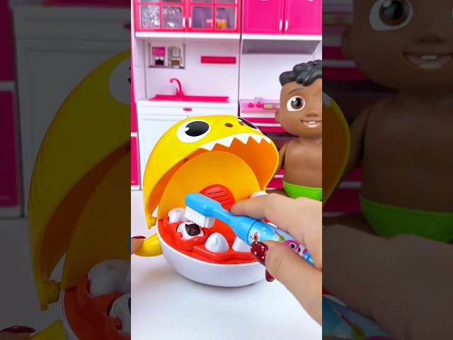 ASMR Unboxing Cocomelon & Shark Bath Set Toy I Satisfying Toy Play with Subeo ASMR