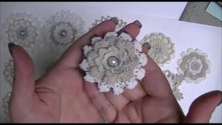 Doily Flower Tutorial