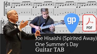 David Gempesaw covers Joe Hisaishi (Spirited Away) - One Summer's Day  Guitar Tabs [TABS]