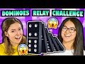 DOMINOES RELAY CHALLENGE! (ft. Hevesh5)