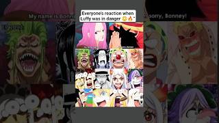 Everyone’s reaction when Luffy was in danger 😳🔥”#onepiece #anime #zoroonepiece #onepiecenetflix