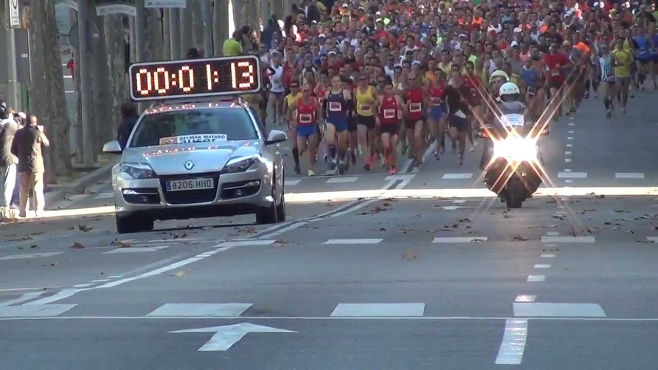 MItja Marató de Mataró (salida) atletismo modalidades