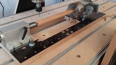DIY CNC, rotary  machining, 4th axis