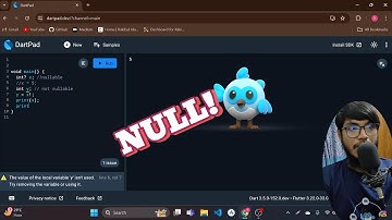 Dart Null Safety: Non-Nullable vs Nullable Variables Explained!