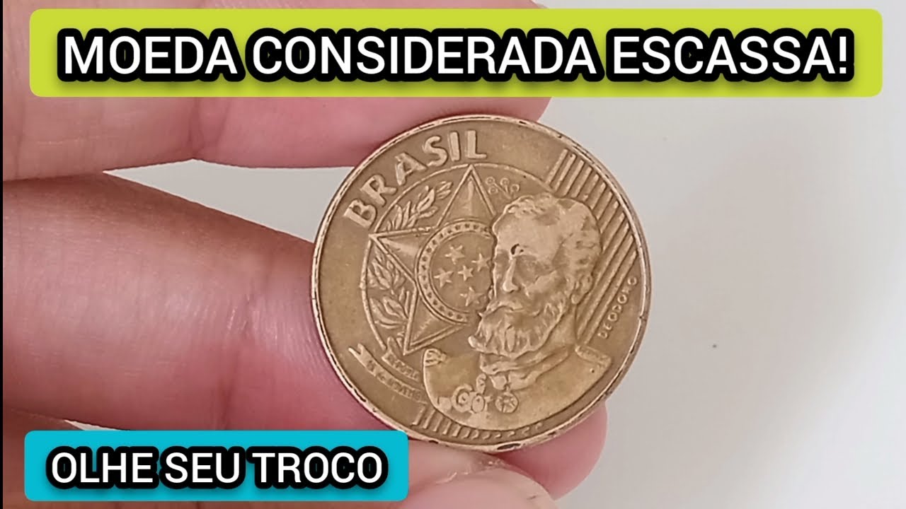 MOEDA COM DATA ESCASSA, VEJA O VALOR DE CATÁLOGO! 💰💲💲💲