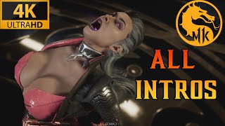 Mk 11 All Character Intros 4K 60FPS
