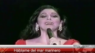 Video thumbnail of "Isabel Pantoja - Háblame del mar marinero"