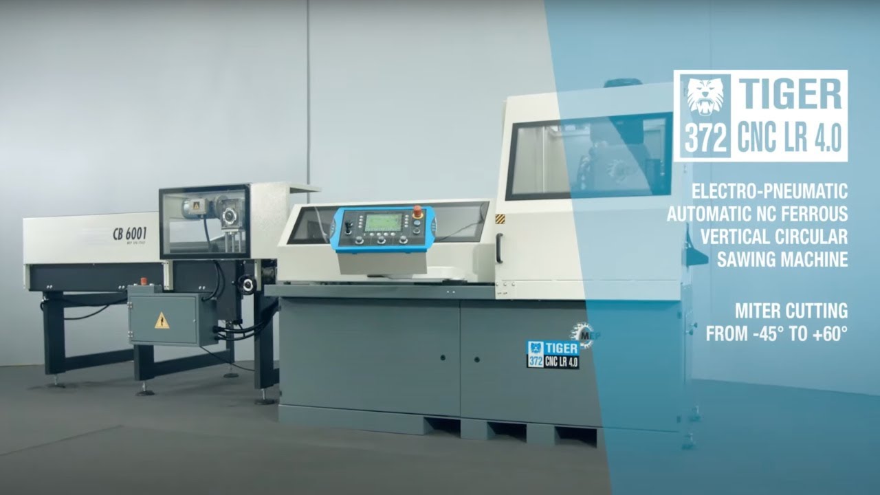 MEP Saws | TIGER 372 CNC LR 4.0 | Duroc Machine Tool