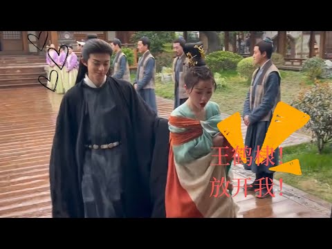 【棣欣引力】虞书欣：王鹤棣 放开我！王鹤棣：我怕你的裙摆湿了！（甜蜜暴击