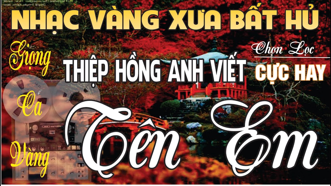 Thiệp Hồng Anh Viết Tên Em - LK Nhạc Vàng Hải Ngoại Xưa Hay Nhất - Chất nhất YouTube 2026