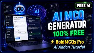Generate MCQs with AI for FREE | BoldMCQs Pro WordPress Theme