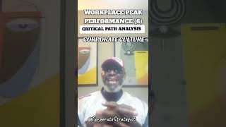 CRITICAL PATH ANALYSIS (CORPORATE CULTURE)