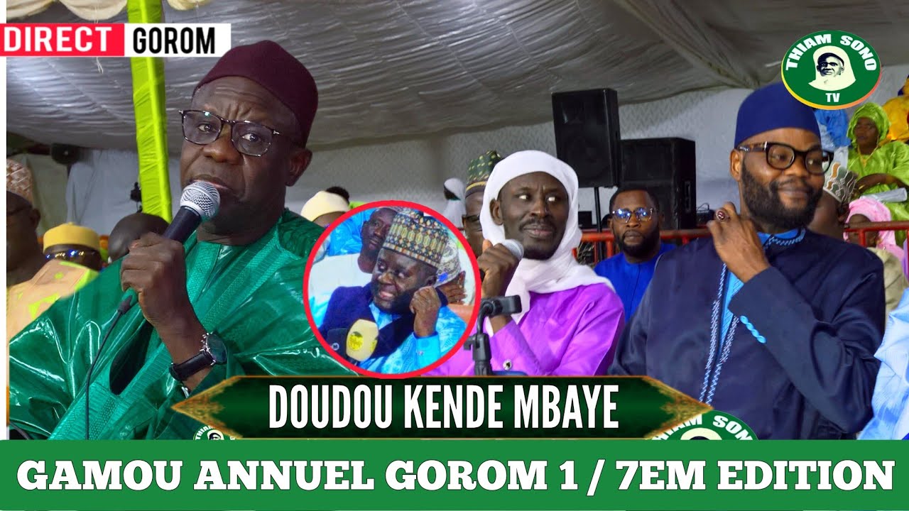 Doudou Kende Mbaye animation gamou Gorom 2025
