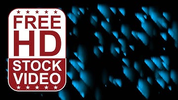 Free Stock Videos – abstract blue shapes appearing on black background 2D animation
