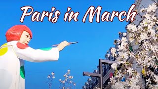 Париж в марте I  Магнолия цветёт I Влог Париж