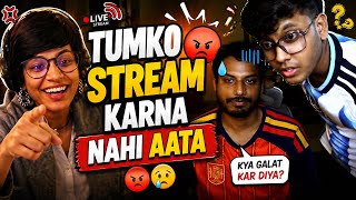 Amruta *Called* during the Clips Live Stream 😱😥