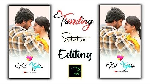 How to Make Trending Lyrical WhatsApp Status Video in Alight Motion | New Trending Text Animation