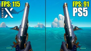 120FPS Sea of Thieves on Xbox Series X vs. PlayStation 5