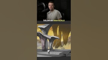 Painting in Grayscale #howtodraw #conceptart #digitalpainting