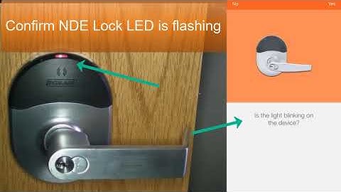 How To Link An NDE Lock To An RSI Mode Gateway
