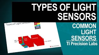 Types of light sensors