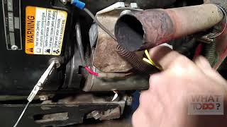 How To Check Voltage Regulator Alternator Stator On Vanguard Motor