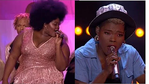Sneziey nailed the showstopper performance. Twins made to Top 06|| Idols SA