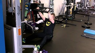 Adrian - Neutral Grip Seated High Row Mechanical Drop Set