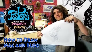 How to draw Mac and Bloo with creator Craig McCracken (2007)