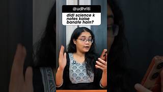 Science K Notes Kaise Banayein? #shorts #science #studytips #students