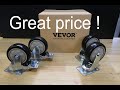 Best deal castor wheels at Vevor, cheap price for good quality, C&amp;T ep 343