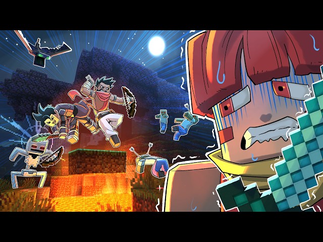 Thumbnail for Three Idiots VS Minecraft HARDCORE