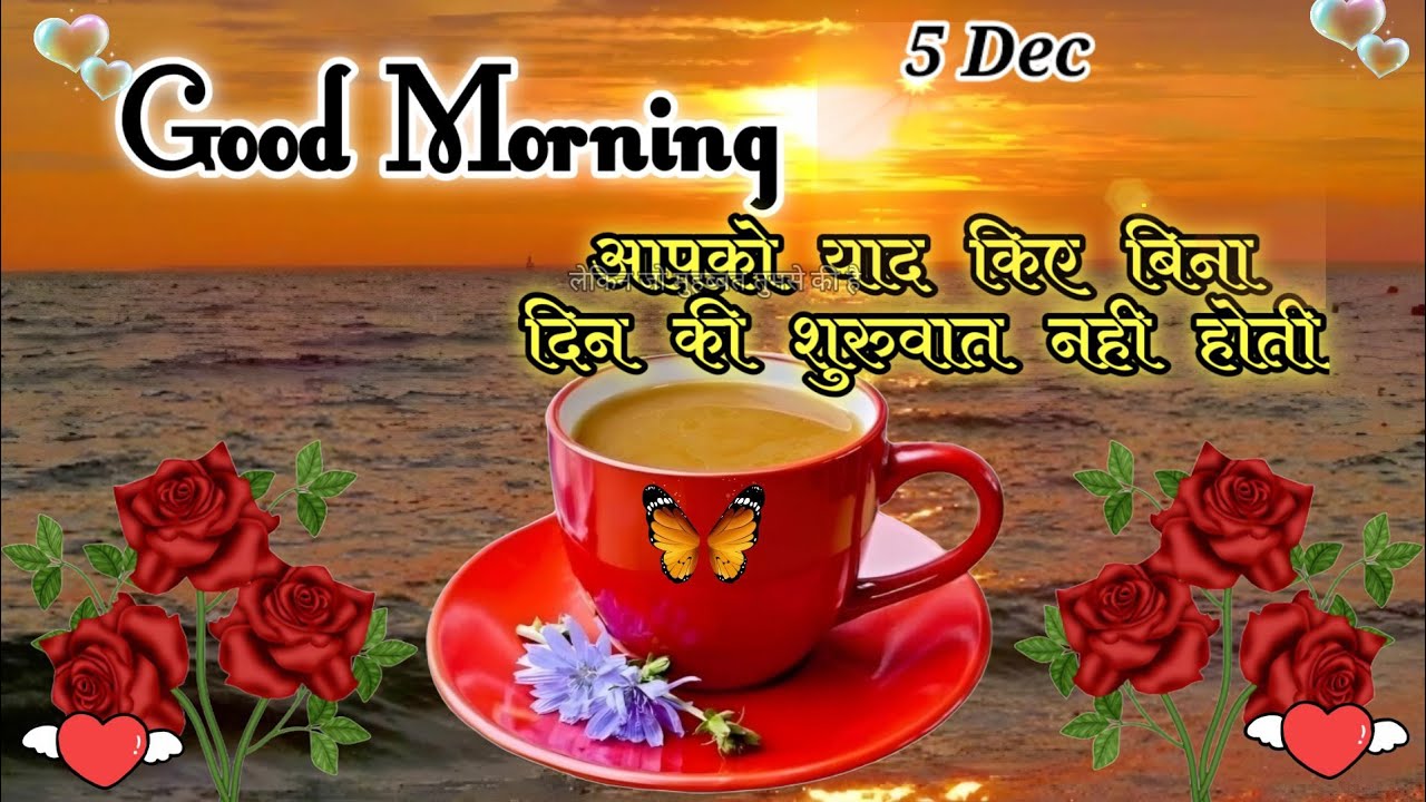 Good Morning Shayari VideoShayari🌹Tumhe Yaad Kiye Bina Din Ki Shuruvat