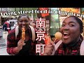 Japan vlog: Trying Japanese style CHINESE STREET FOOD!