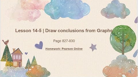 EnVision Math Grade 2 Lesson 14-5 | Draw Conclusions from Graphs