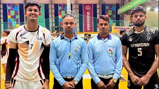 all india 🇮🇳 volleyball warriors is live Sai authority of India vs Delhi ￼ 2nd semi-final screenshot 4