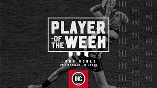 Player of the week: John Noble