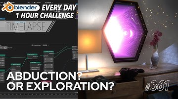 Making Infinity Mirror VFX with Geometry Nodes - Blender Every Day #361