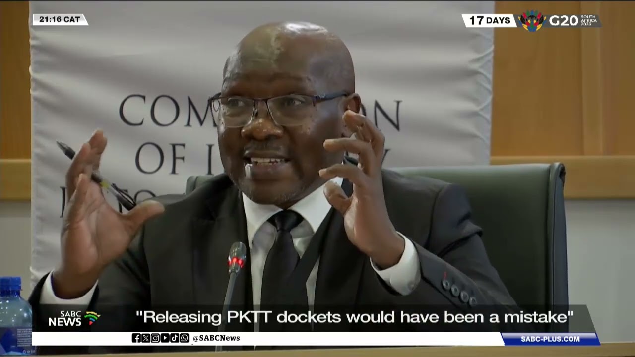 Madlanga Commission | Releasing PKTT dockets would have been a mistake: Dumisani Khumalo
