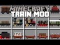 Minecraft TRAIN MOD / BUILD YOUR OWN TRAINCRAFT AND RIDE THEM!! Minecraft