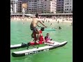 Water bike in San Sebastian
