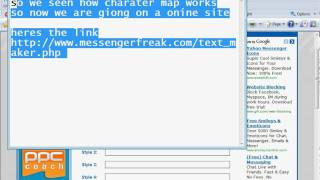 MSN font changing.avi