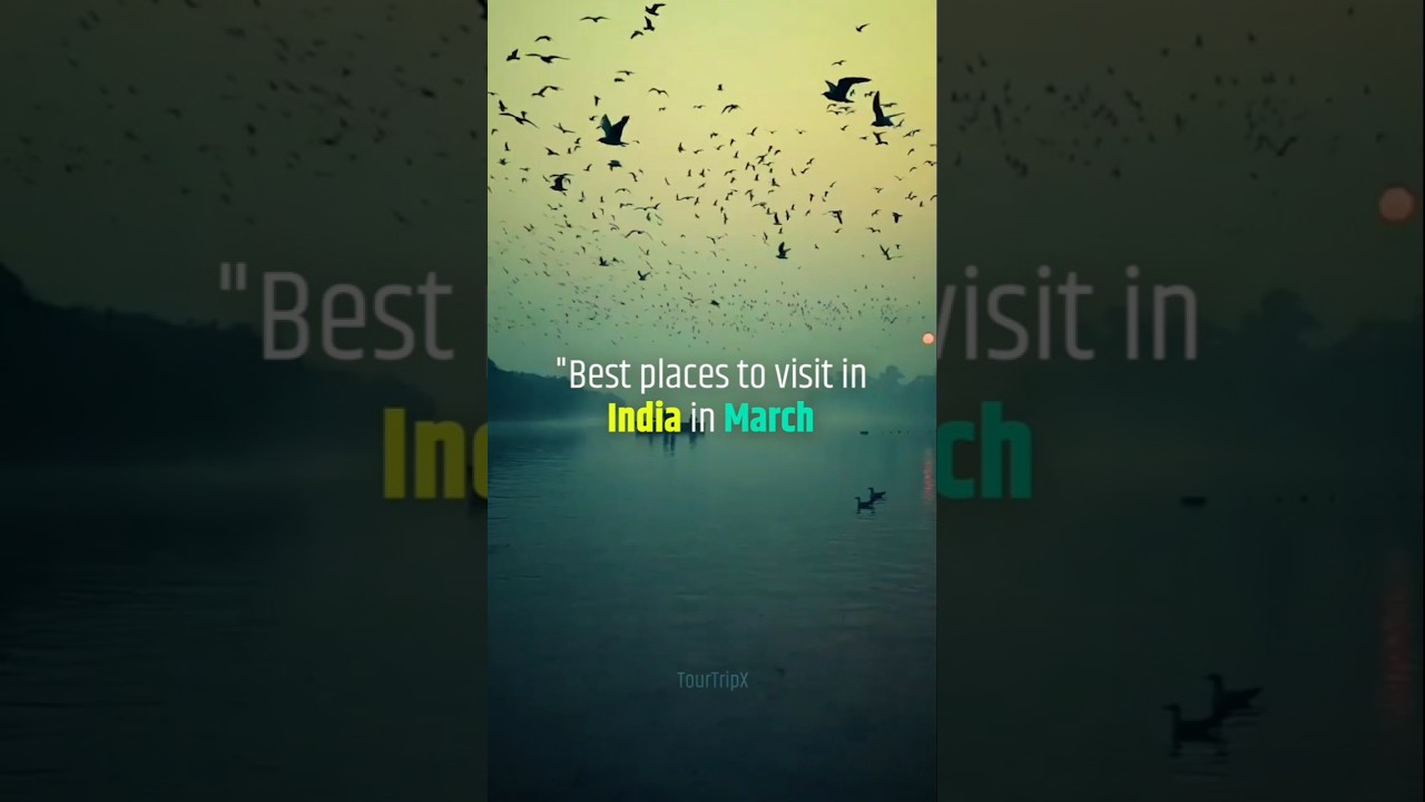 Best Places to Visit in India in March | Top Travel Destinations | TourTripX