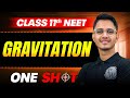 Gravitation IN ONE SHOT || Full Concepts & PYQ || Physics Class 11th
