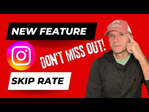 Skip Rate. New Instagram Feature Unlocked.  This New Insight is a must for all creators.