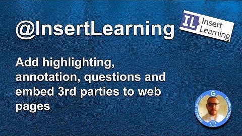 Insert Learning Extension