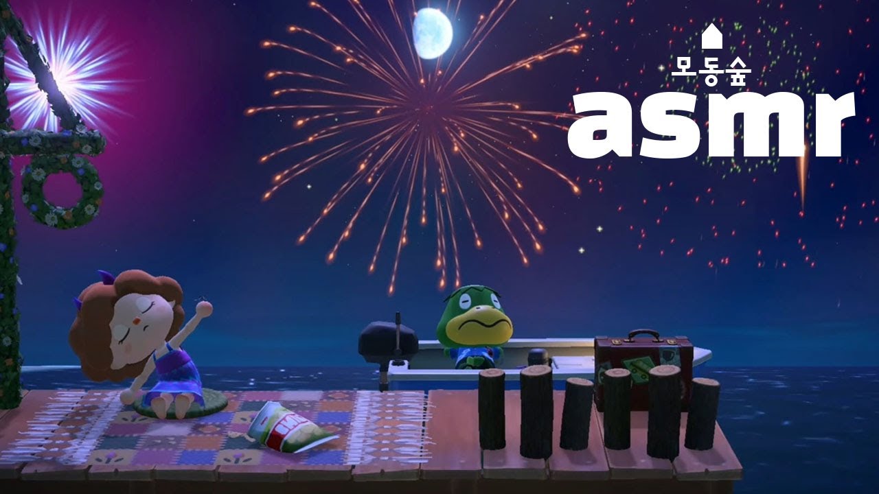 [모동숲 ASMR] 더이상 볼수없는 희귀한 장면✨️ | 업뎃 전 부둣가 5시간