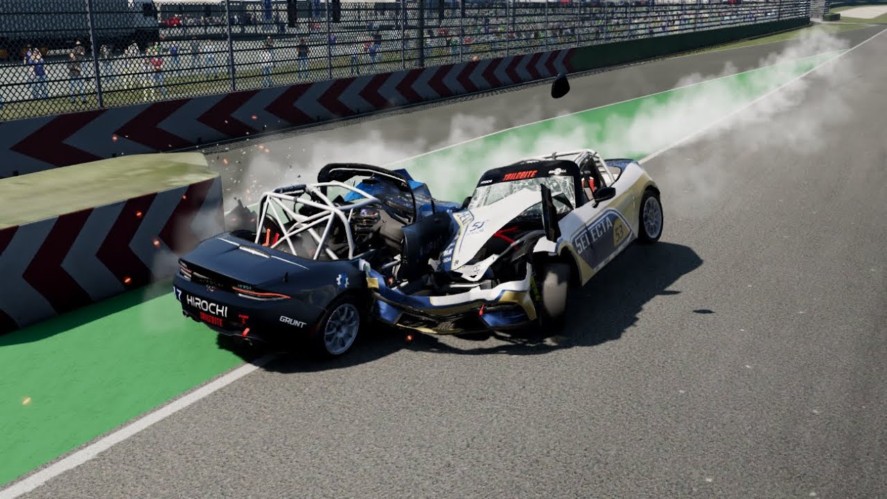 Racing Crashes [REALISTIC] (#12) [BeamNG Drive] - YouTube