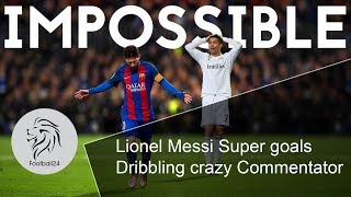 Lionel messi super goals dribbling-crazy commentary